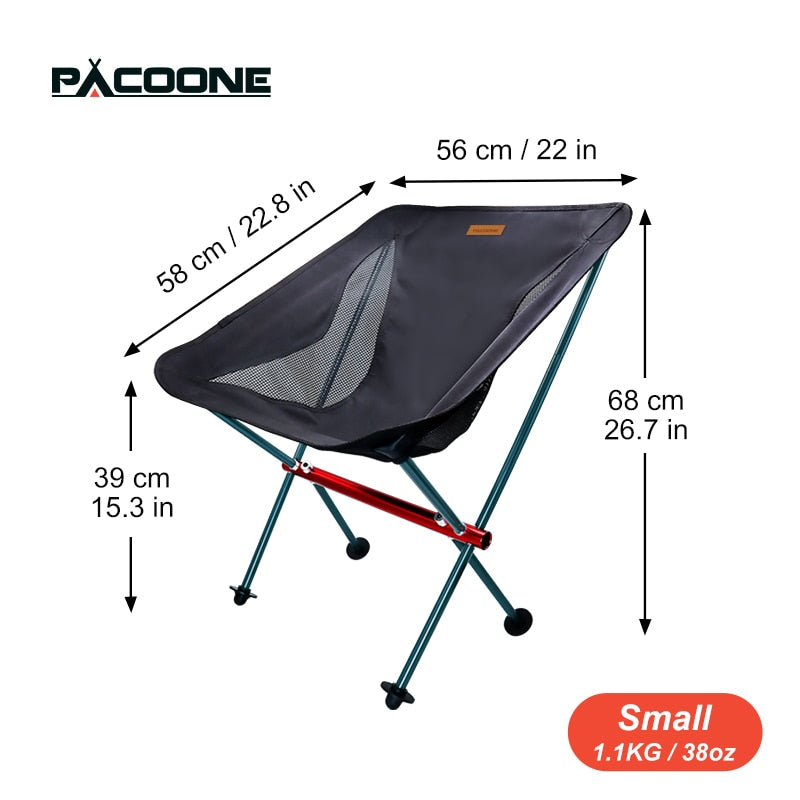 PACOONE Ultralight Folding Chairs